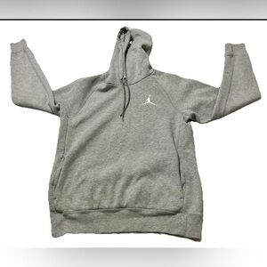 Nike Air Jordan Jumpman Essential Fleece Hoodie Grey Men's MEDIUM940108-091 NK20